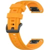 Dirželis Beline Silicone do Garmin Fenix 8/Fenix 7S/Fenix 6S/Fenix 5S/mk3/mk3i/Instinct 2S oranžinė