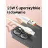 Beline kabelis 25W USB-A/Lightning 1m baltos spalvos BLNCWL01