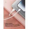 Beline kabelis 25W USB-A/Lightning 1m baltos spalvos BLNCWL01