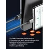Beline kabelis 65W USB-C/USB-C 1m baltos spalvos BLNCWC03