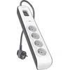 Belkin 4 lizdų maitinimo lizdas 2m, baltas (BSV400ca2M)