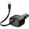 Įkroviklis Belkin BoostCharge Įkroviklis samochodowa 75W su wysuwanym kablem USB-C