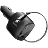 Įkroviklis Belkin BoostCharge Įkroviklis samochodowa 75W su wysuwanym kablem USB-C