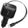 Įkroviklis Belkin BoostCharge Įkroviklis samochodowa 75W su wysuwanym kablem USB-C