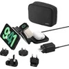Belkin BOOST CHARGE PRO QI2 3-IN-1/MAGN kelioninis įkroviklis 15W, juodas