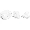Belkin BOOST Charge 100W USB-C įkroviklis 2xUSB-C/1xA WCH016hqWH