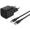 Belkin „BOOST Charge“ 25 W USB-C įkrovimo lizdas, PD/PPS, 1 m, WCA012kq1MBK-B6