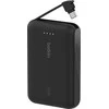 Belkin 10 000 mAh 20W įmontuotas kabelis USB-C juoda