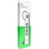 Belkin 525J, 4 Schuko lizdai, 2x USB-A, 2m