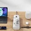 Belkin 650J, 6 Schuko lizdai, 2x USB-A, 2m