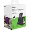 „Belkin UltraCharge 25W Qi2“ magnetinis 3 viename sulankstomas įkroviklis, juodas WIZ036kqBK