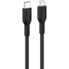 Belkin USB-C/Micro-USB kabelis 1 m pintas juodas CAB026hq1MBK