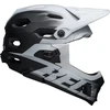 Bell BELL SUPER DH viso veido šalmas Šalmo dydis: M(55-59 cm), Pasirinkite spalvą: Matinė Juoda Balta