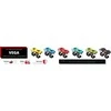 Bell BELL TRAVERSE matinis infraraudonųjų spindulių juodas mtb šalmo dydis. Universalus (54–61 cm) (NAUJAS)
