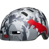 Bell Kask dziecięcy BELL LIL RIPPER matinis pilkas sidabrinis camosaurus dydis S (48–55 cm) (NAUJIENA)