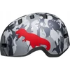 Bell Kask dziecięcy BELL LIL RIPPER matinis pilkas sidabrinis camosaurus dydis S (48–55 cm) (NAUJIENA)
