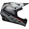 Bell Šaltis pilnas veidas FULL-9 FUSION MPs matinis blizgus juoda pilka crimson dydis XS (51 -53 cm)