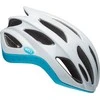 Bell Kelių šalmas Formulės virago matinė balta mėlyna aviečių dydis L. (58-62 cm) (BEL-7101812)