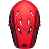 Bell Kask visas veidas BELL SANCTION yra matinis raudonas juodas rožinis. XS (48-51 cm) (NAUJIENA)