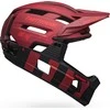 Bell Helm Full face BELL SAPER AIR R MPS SPHERIFINĖ matinė raudona juoda židinio roz S (51 -55 cm) (NEW)