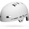 Bell Šalmas Bmx BELL Lokali matinė balta Fasthouse roz. M (55- 59 cm)