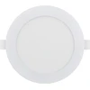 Led Line Lite Įmontuojamas LED šviestuvas MOLLY, 230Vac, 12W, 1200lm, CCT (3K/4K/6K), apvalus, baltas, D 145mm