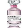Benetton United Dreams Love Yourself EDT tualetinis vanduo moterims, 80 ml