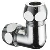BENKISER Alkūnė, 3/8"x3/8" vidinis ir išorinis sriegiai, su veržle