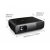 Projektorius BENQ W4100I 3200ANSI HDR LED 4K 1.15-1.50 100% DCI-P3 AI KINO TEATRAS