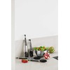 Berghoff BergHOFF Essentials Nylon serving spatula 26 cm, Serving spatula, Juodas, Satin steel, Nylon, Nerūdijantis plienas, Nerūdijantis plienas, Juodas, Hanging loop