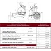 Berkel Volano B114 techninių duomenų brėžinys