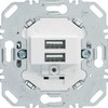 Berker Mechanizm gniazda USB ładowania 3A 230V balta mat one.platform 260209