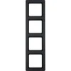 Hager Polo Berker 4 kartus Q.1 antracitas, aksominis (10146086)