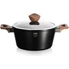 PUODAS SU GRANITINĖ DANGA 20cm 2,5L BERLINGER HAUS EBONY ROSEWOOD BH-1716