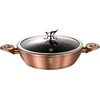 WOK PUODAS GRANITAS 28cm 3,8L BERLINGER HAUS METALLIC LINE ROSE GOLD BH-1519N