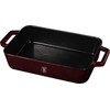 Berlinger Haus Ketaus troškintuvas „BerlingerHaus“ 30(37)x20x7cm, 3L | Metallic Line Burgundy Edition / BH 6500