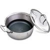 PLIENINIS PUODAS 18/10 2,7L 20cm BERLINGER HAUS ETERNAL COLLECTION BH-7444
