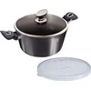 Puodas su dangčiu BERLINGER HAUS CARBON PRO, Ø24 cm, 6,1 l