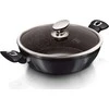 ŽEMAS PUODAS SU DANGIU GRANITE 4.9L 32cm BERLINGER HAUS METALLIC LINE Carbon Pro BH-6899
