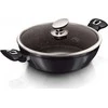 ŽEMAS PUODAS SU DANGIU GRANITE 3,8L 28cm BERLINGER HAUS METALLIC LINE Carbon Pro BH-6898
