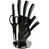 PEILIŲ RINKINYS STOVĖJE 8 VNT. BERLINGER HAUS METALLIC LINE Carbon Pro BH-2685