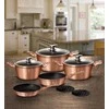 Berlinger Haus METALLIC ROSE GOLD puodai [BH-6161]