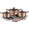 Berlinger Haus METALLIC ROSE GOLD puodai [BH-6161]