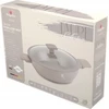 Berlinger Haus PLOKŠČIAS TITANINIS PUODAS SU DANGIU 30cm BERLINGER HAUS BH-8099 TAUPE