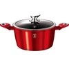 PUODAS 8.0L 30CM BERLINGER HAUS METALLIC LINE BURGUNDY BH-6192