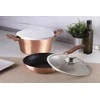 Berlinger Haus Puodas ir keptuvė BERLINGER HAUS BH-6200 ROSE GOLD