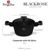 Berlinger Haus Puodas titano su pokrywą 20cm Juodas Rose (BH-8357)
