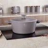 Berlinger Haus Puodas TYTANOWY Z POKRYWĄ 30cm BERLINGER HAUS BH-8103 TAUPE