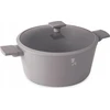 Berlinger Haus Puodas TYTANOWY Z POKRYWĄ 30cm BERLINGER HAUS BH-8103 TAUPE