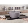 Berlinger Haus Puodas TYTANOWY Z POKRYWĄ 30cm BERLINGER HAUS BH-8103 TAUPE